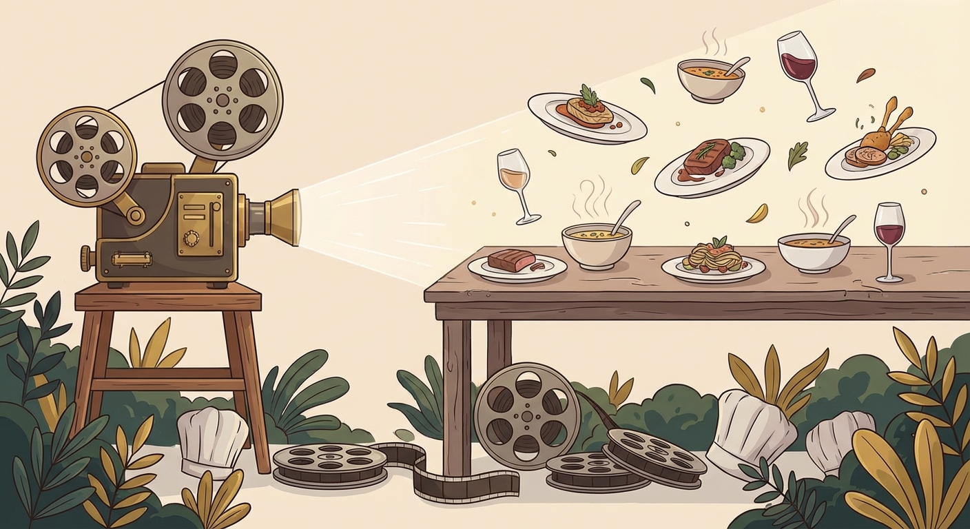 Saveurs de l'Écran : Gastronomie et Cinéma