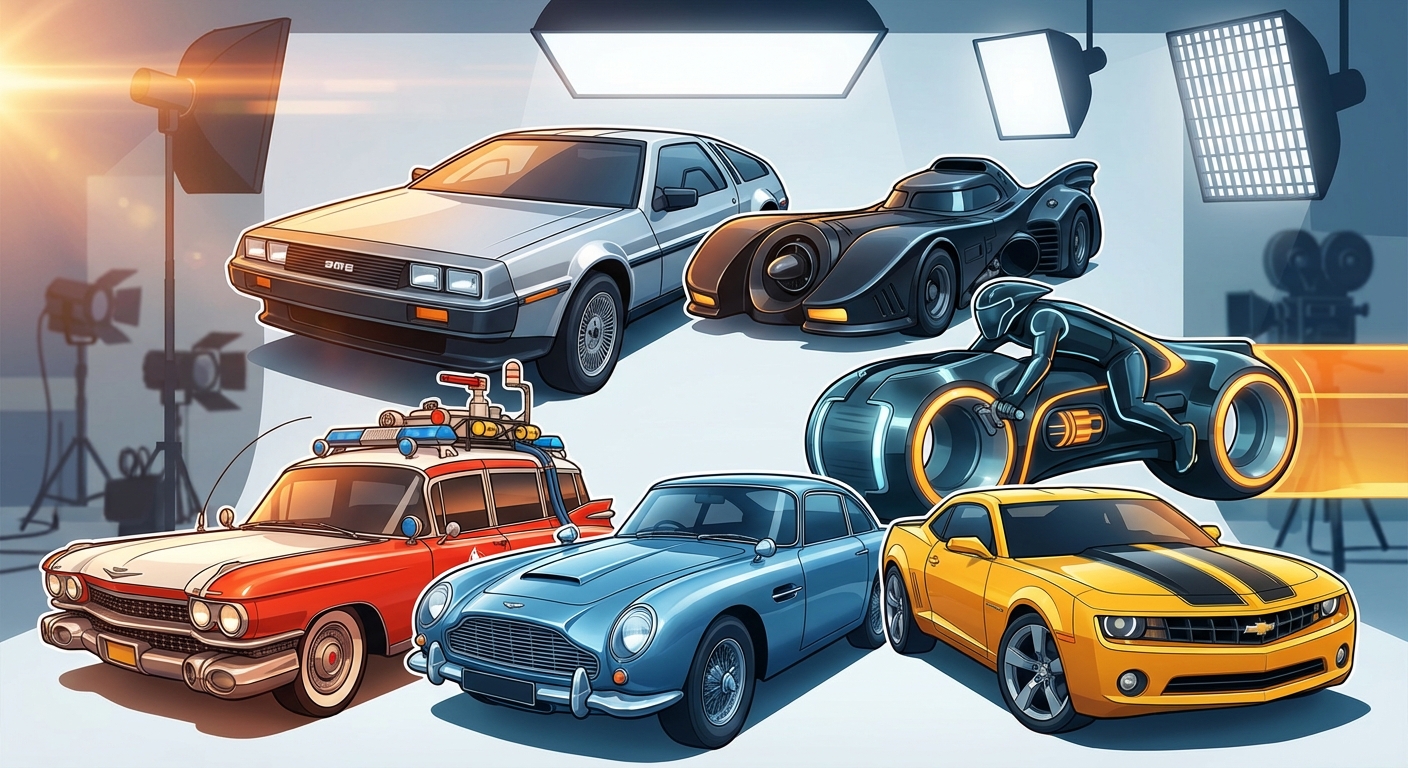 Moteurs et Projecteurs : Les Secrets des Voitures de Cinéma