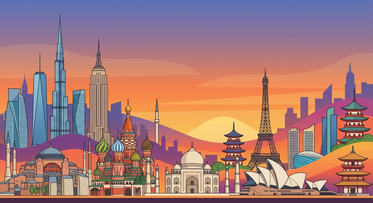 Escapade Urbaine : Les Métropoles du Monde